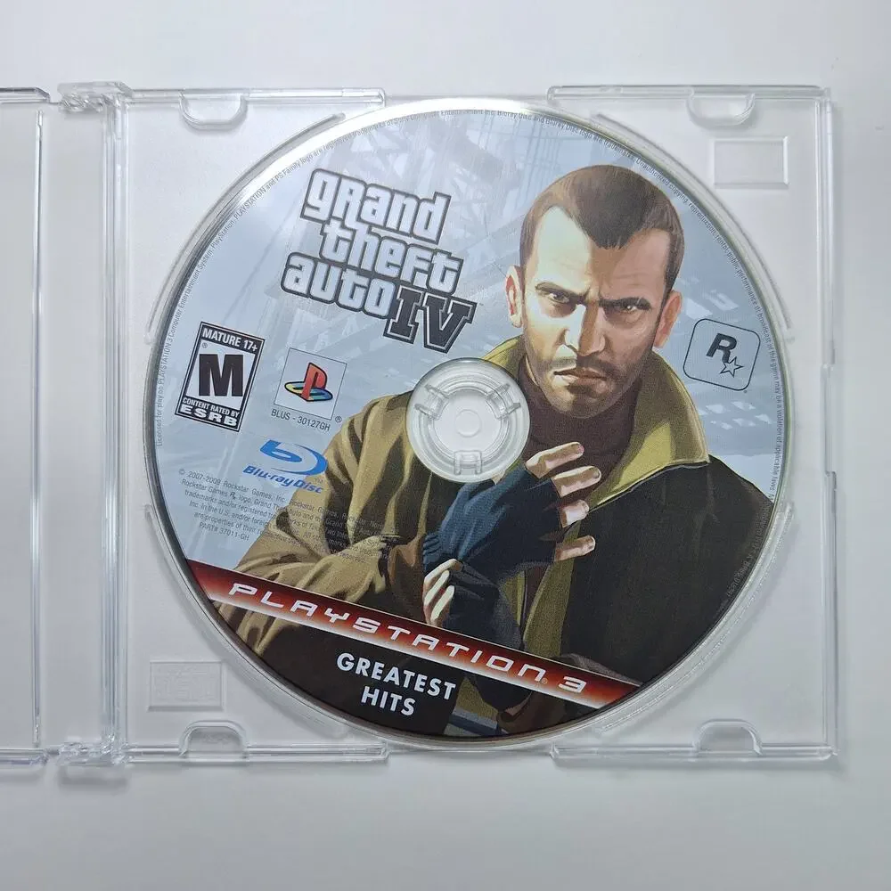 Lot of 3 Sony PlayStation 3 (PS3) Video Games - GTA San Andreas, GTA IV, etc.
